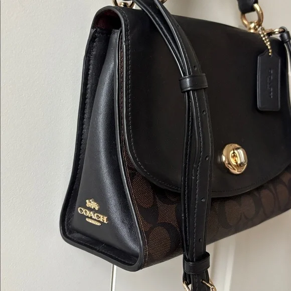 Coach Turnlock Tilly Satchel - Picture 3 of 9